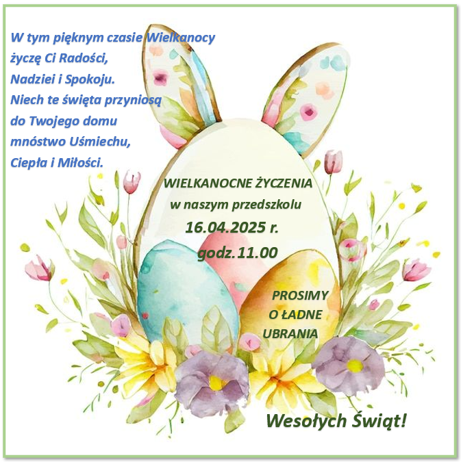 Wielkanocne życzenia