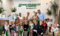 16.07.2025 r. Wizyta Przedszkolaków w Banku 1