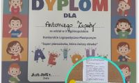 Dyplom Antoni Zapała